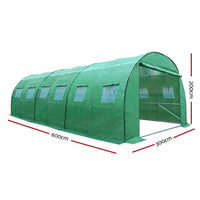Greenfingers Greenhouse 4X3X2M Garden Shed Green House Polycarbonate Storage Greenfingers Kings Warehouse 