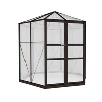 Greenhouse Aluminium 240x211x232 cm Green House Polycarbonate Shed Kings Warehouse 