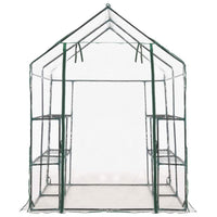 Greenhouse with 8 Shelves 143x143x195 cm Kings Warehouse 