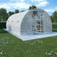Greenhouse with Steel Foundation 13.5m? 450x300x200 cm Kings Warehouse 
