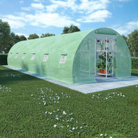 Greenhouse with Steel Foundation 27m² 900x300x200 cm Kings Warehouse 
