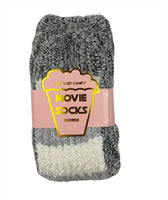 Grey And White Top - Movie Socks Kings Warehouse 