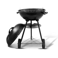 Grillz Charcoal BBQ Smoker Drill Outdoor Camping Patio Wood Barbeque Steel Oven Kings Warehouse 