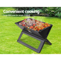 Grillz Notebook Portable Charcoal BBQ Grill BBQ Kings Warehouse 