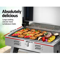 Grillz Portable Gas BBQ Grill Heater KingsWarehouse 