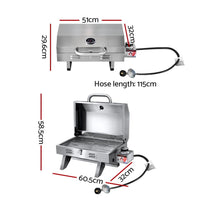 Grillz Portable Gas BBQ Grill Heater KingsWarehouse 