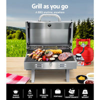 Grillz Portable Gas BBQ KingsWarehouse 