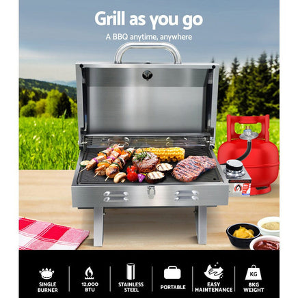 Grillz Portable Gas BBQ KingsWarehouse 