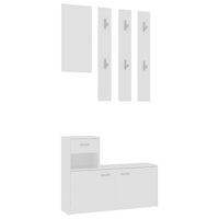 Hallway Unit White 100x25x76.5 cm Living room Kings Warehouse 