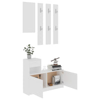 Hallway Unit White 100x25x76.5 cm Living room Kings Warehouse 