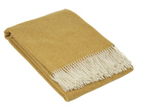 Hampton Throw - Merino Wool Blend - Ochre Kings Warehouse 