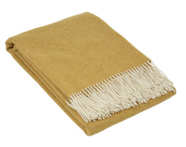 Hampton Throw - Merino Wool Blend - Ochre Kings Warehouse 