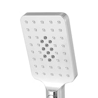 Handheld Shower Head 3.1'' High Pressure 3 Spray Modes Square Chrome Kings Warehouse 