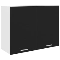 Hanging Cabinet Black 80x31x60 cm Storage Supplies Kings Warehouse 