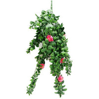 Hanging Pink Rose Stem UV 85cm Home & Garden > Artificial Plants Kings Warehouse 
