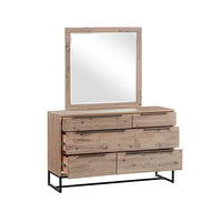 Hannah Dresser With Mirror Bedroom Kings Warehouse 