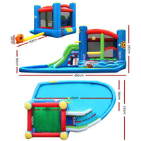 Happy Hop Inflatable Water Jumping Castle Bouncer Kid Toy Windsor Slide Splash Kings Warehouse 