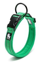 Heavy Duty Reflective Collar Grass Green XL Kings Warehouse 