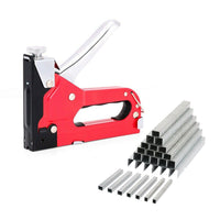 Heavy Duty Staple Gun Set 2in1 Stapler 1500Pc Staples Tacker Hand Fastener Tool Kings Warehouse 