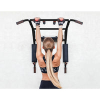 Heavy Duty Wall Mounted Power Station - Knee Raise - Pull Up - Chin Up -Dips Bar New Arrivals Kings Warehouse 