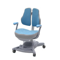 Height Adjustable Children Kids Ergonomic Study Desk Chair Set 120cm Blue Pink AU KingsWarehouse 