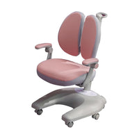 Height Adjustable Children Kids Ergonomic Study Desk Chair Set 120cm Pink AU KingsWarehouse 