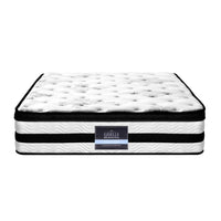 Home Bedding Algarve Euro Top Pocket Spring Mattress 34cm Thick King Single mattresses Kings Warehouse 