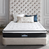 Home Bedding Bonita Euro Top Bonnell Spring Mattress 21cm Thick Double mattresses Kings Warehouse 