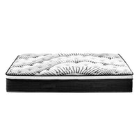 Home Bedding Como Euro Top Pocket Spring Mattress 32cm Thick Double mattresses Kings Warehouse 