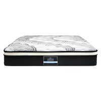 Home Bedding Como Euro Top Pocket Spring Mattress 32cm Thick Queen mattresses Kings Warehouse 