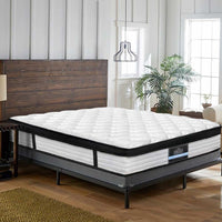 Home Bedding Devon Euro Top Pocket Spring Mattress 31cm Thick Queen mattresses Kings Warehouse 
