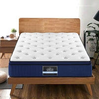Home Bedding Franky Euro Top Cool Gel Pocket Spring Mattress 34cm Thick Double mattresses Kings Warehouse 