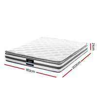 Home Bedding Normay Bonnell Spring Mattress 21cm Thick King mattresses Kings Warehouse 