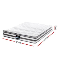 Home Bedding Normay Bonnell Spring Mattress 21cm Thick Queen mattresses Kings Warehouse 