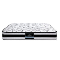 Home Bedding Rumba Tight Top Pocket Spring Mattress 24cm Thick Queen mattresses Kings Warehouse 