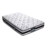 Home Bedding Rumba Tight Top Pocket Spring Mattress 24cm Thick Single