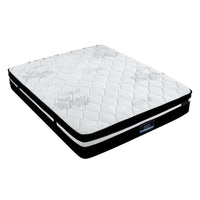 Home DOUBLE Bed Mattress Size Extra Firm 7 Zone Pocket Spring Foam 28cm