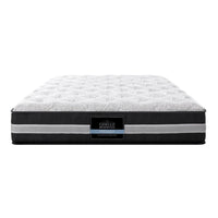Home Double Mattress Bed Size 7 Zone Pocket Spring Medium Firm Foam 30cm mattresses Kings Warehouse 