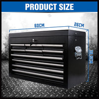 HORUSDY 10-Drawer Tool Box Chest Toolbox Lockable Drawer Cabinet Garage Storage Kings Warehouse 