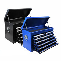HORUSDY 10-Drawer Tool Box Chest Toolbox Lockable Drawer Cabinet Garage Storage Kings Warehouse 