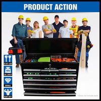 HORUSDY 10-Drawer Tool Box Chest Toolbox Lockable Drawer Cabinet Garage Storage Kings Warehouse 