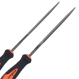 HORUSDY 2Pc 6.1" Flat Mini Needle File Set Metal Wood Carving Carpentry Tool Kings Warehouse 