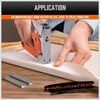 HORUSDY 3in1 Staple Gun Heavy Duty Stapler Fastener Tool Tacker free Staples Kings Warehouse 