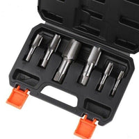 HORUSDY 6Pc NPT Pipe Tap Set Thread Tap Screw Tool 1/8" 1/4" 3/8" 1/2" 3/4" 1" Kings Warehouse 