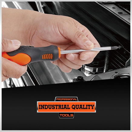 HORUSDY 8Pc Magnetic Screwdriver Set Non-slip Handle Phillips Slotted Tool New Kings Warehouse 
