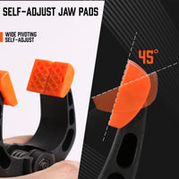 HORUSDY 8Pc Spring Clamp Set Quick Grip Plastic Non-Slip Nylon Clips Woodworking Kings Warehouse 