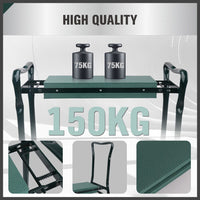 HORUSDY Garden Kneeler Bench Foldable Stool Knee Soft Pad Seat with Tool Pouch Kings Warehouse 