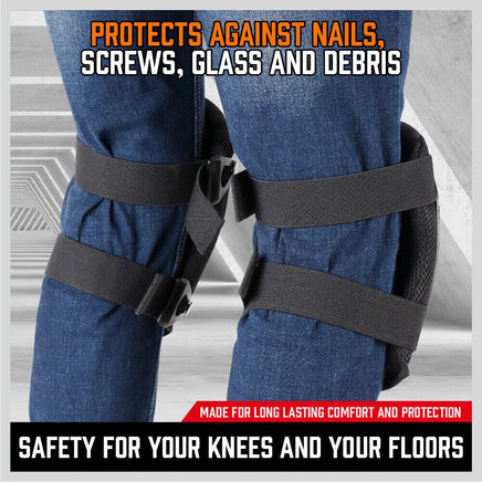 HORUSDY Knee Pads Work Safety Senior Gel Cushion High Density Foam Padding Pair Kings Warehouse 