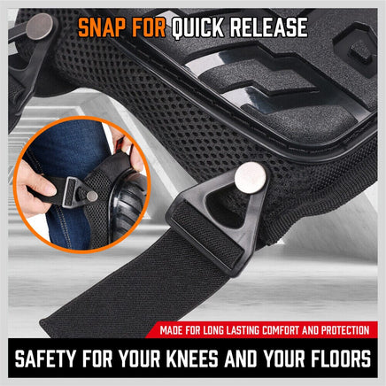 HORUSDY Knee Pads Work Safety Senior Gel Cushion High Density Foam Padding Pair Kings Warehouse 