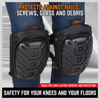 HORUSDY Knee Pads Work Safety Senior Gel Cushion High Density Foam Padding Pair Kings Warehouse 